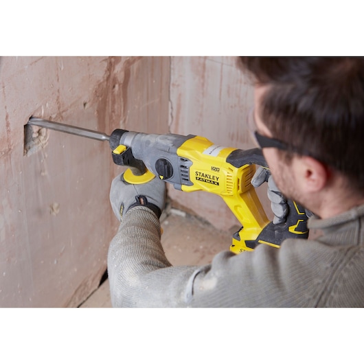 20V Brushless Rotary Hammer Drill, 4.0Ah x 2