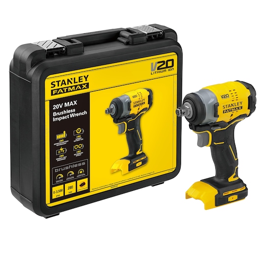20V Brushless Impact Wrench (Bare)