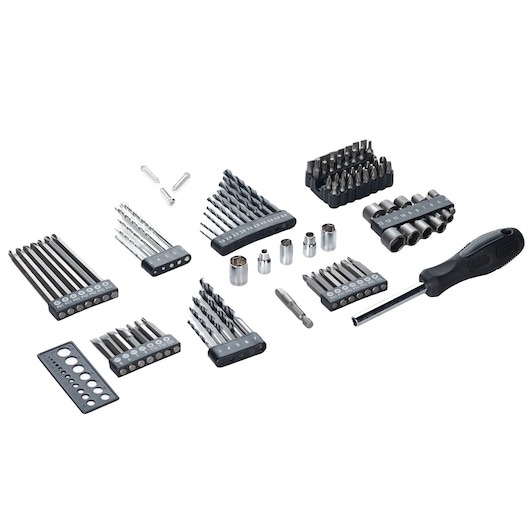 10Mm Cordless Percussion Screwdriver + Carrying Case + Ac