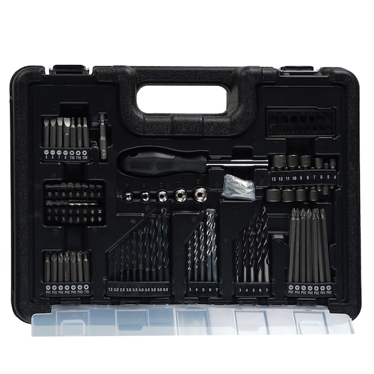 10Mm Cordless Percussion Screwdriver + Carrying Case + Ac