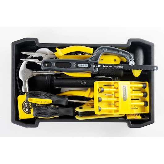 10.8V Hammer Driver (1.5Ah X 1) Tools & Accessories Set+19 in. Toolbox (119 pc.)