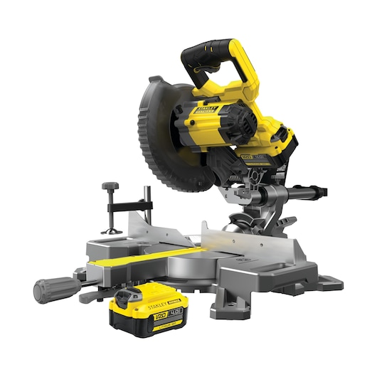 20V BR Mitre Saw KIT 4.0Ah 2B+2.0Ah C