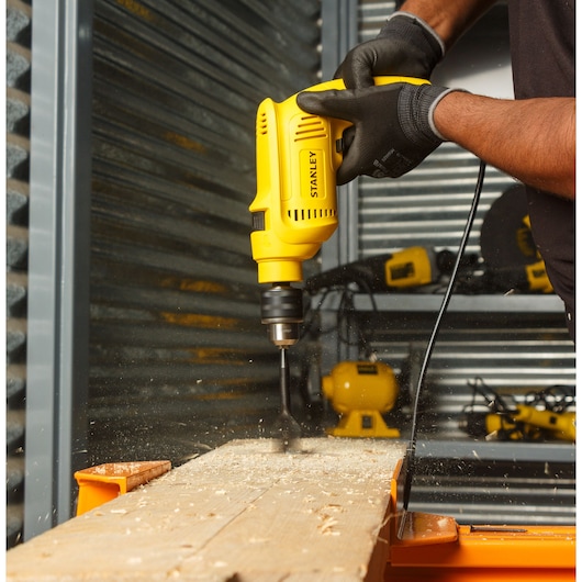 IMPACT DRILL 1/2" 600W WITH 120 ACCESSORIES