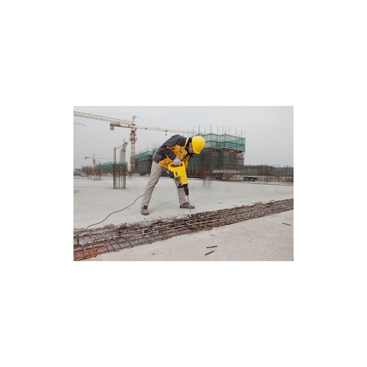 STHM10K, 10 kg SDS-MAX Demolition Hammer, Application
