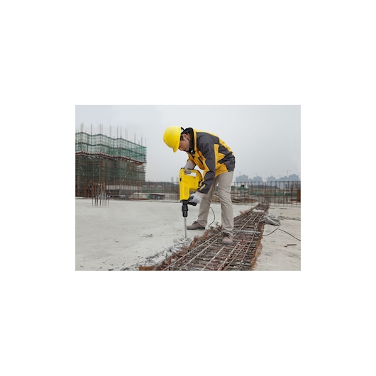 STHM10K, 10 kg SDS-MAX Demolition Hammer, Application