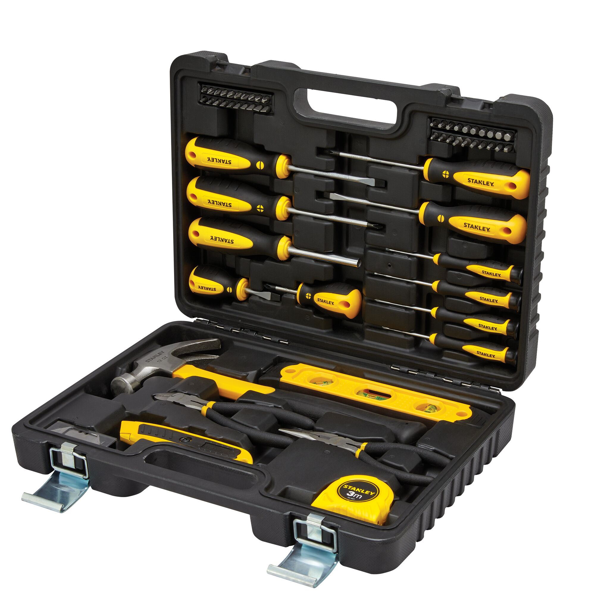 99-Piece Mechanics Tool Set with 4-Drawer， Socket Wrench Auto