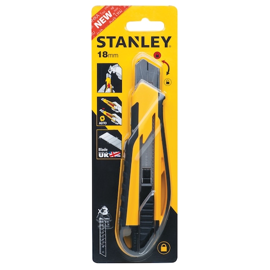 18mm Best Snap-Off Knife Air (ABS + TPR)