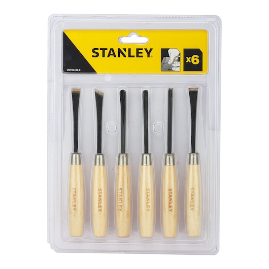Wood Chisel 1/4 Set 6-Piece