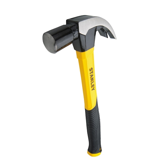 16 Oz Hammer With Fiberglass Handle