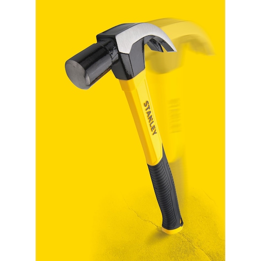 16 Oz Hammer With Fiberglass Handle