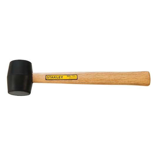 13Oz Wood Handle Rubber Mallet