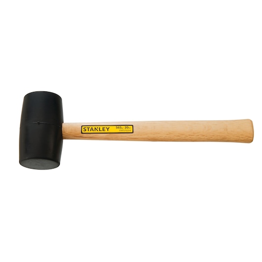 20Oz Wood Handle Rubber Mallet