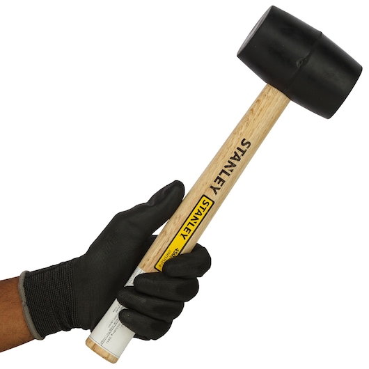 16 Oz. Wood Handle Rubber Mallet