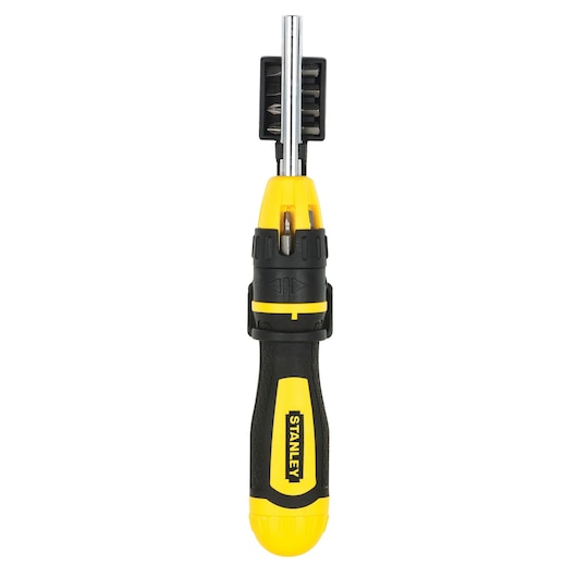 10 Pcs Ratcheting Multi-Bit Screwdriver
