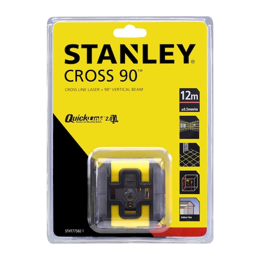 STANLEY® Cross Line Laser With 90° Line - Red