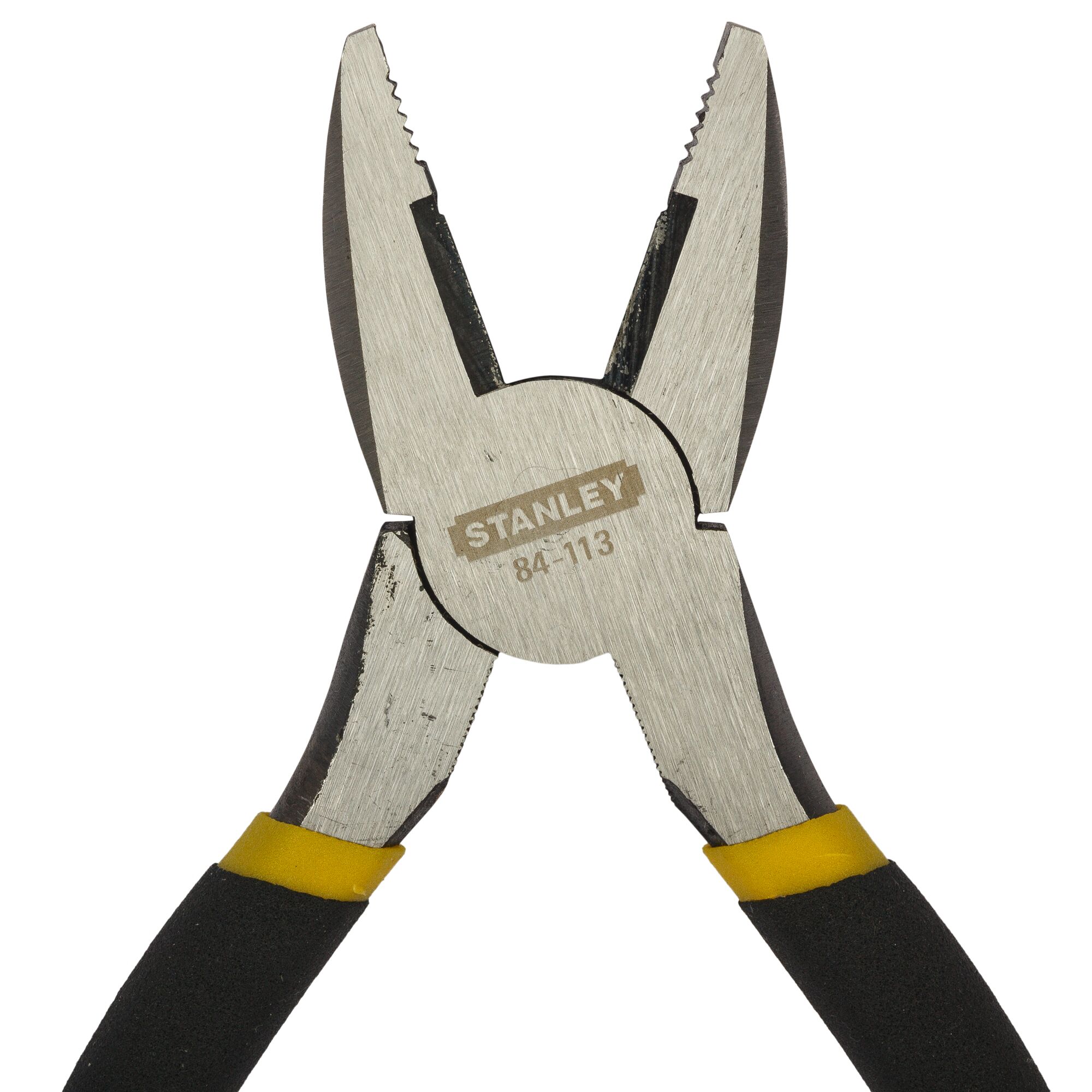 Stanley 0-89-860 Diagonal Cutting Plier, Black/Yellow - Wire