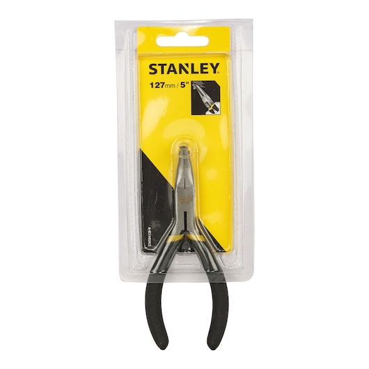Miniature Basic Bent Nose Pliers 5"