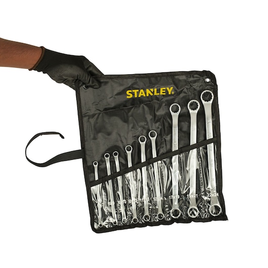 9  Pcs Offset Ring Spanner Set