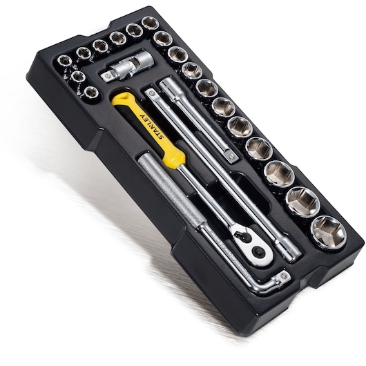 23 Pcs 1/2In Metric Socket Module