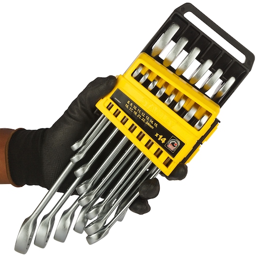 14 Pcs Cwb Set In Holder - Metric