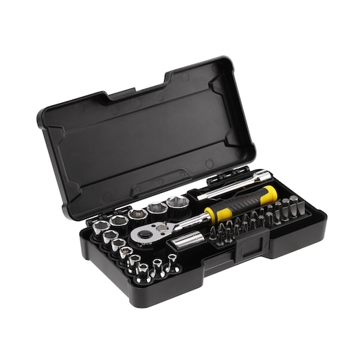 STANLEY® 1/4 in. Compact Socket Set (37 pc.)