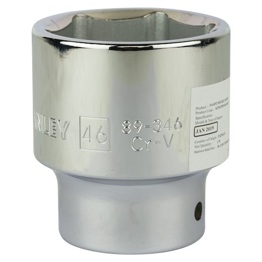 3/4" 6Pt Socket 46Mm