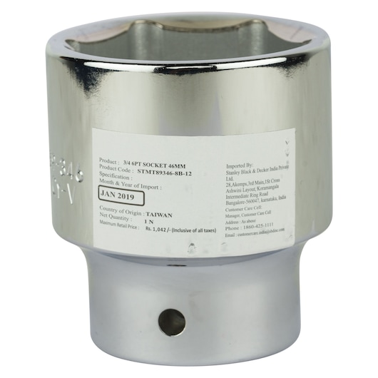 3/4" 6Pt Socket 46Mm