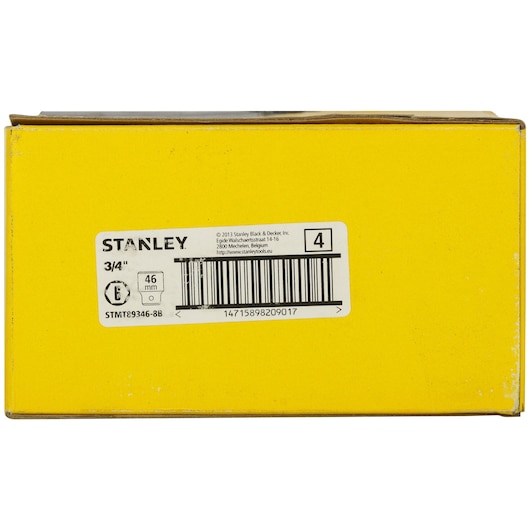 3/4" 6Pt Socket 46Mm