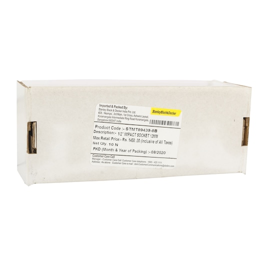 1/2" Impact Socket 12Mm