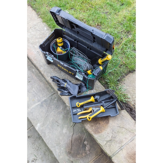 STANLEY® 19 in. Essential Tool Box With Metal Latches