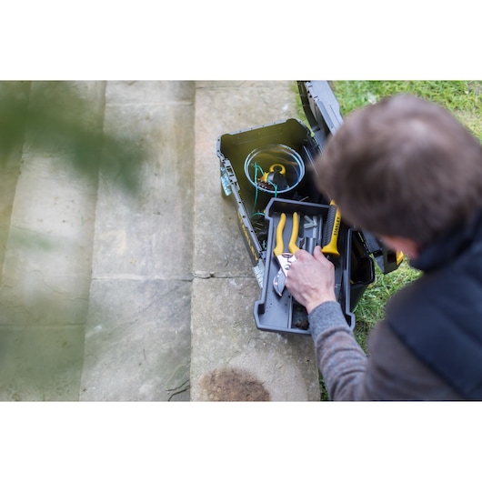 STANLEY® 19 in. Essential Tool Box With Metal Latches