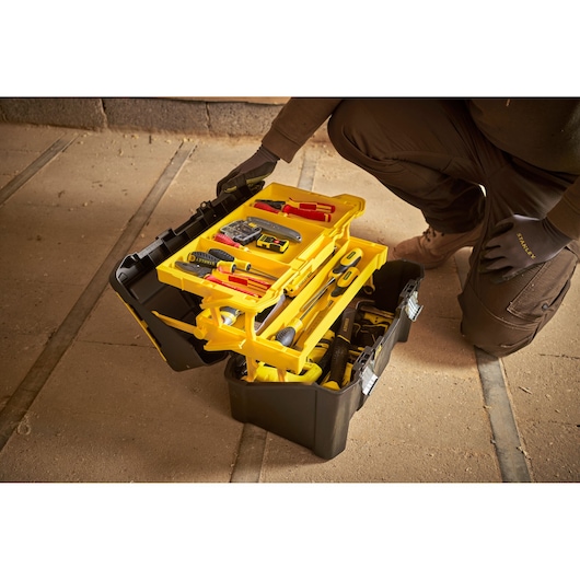 STANLEY® 3-Level Cantilever Tool Box