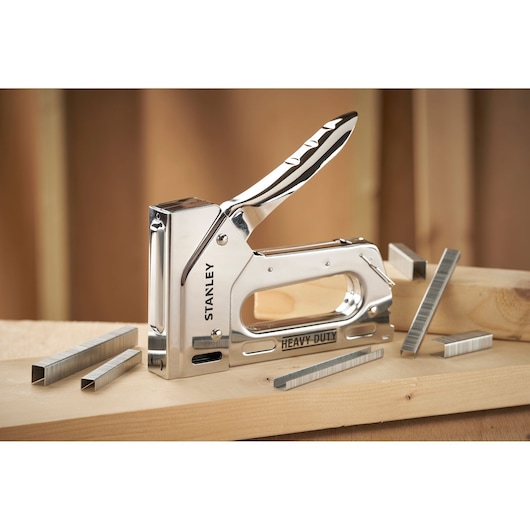 STANLEY TR110S Heavy-duty Steel Staple Gun STANLEY TR110S Heavy-duty Steel Staple Gun